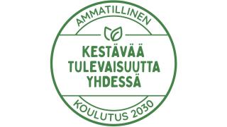 Kestävää tulevaisuutta yhdessä -kuvake.
