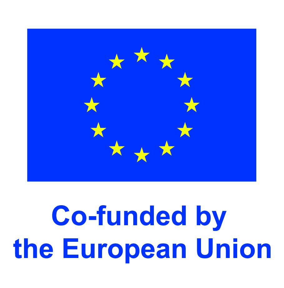 Co-funded by the European Union- Erasmus+ logo