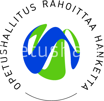Opetushallitus rahoittaa hanketta tunnus.